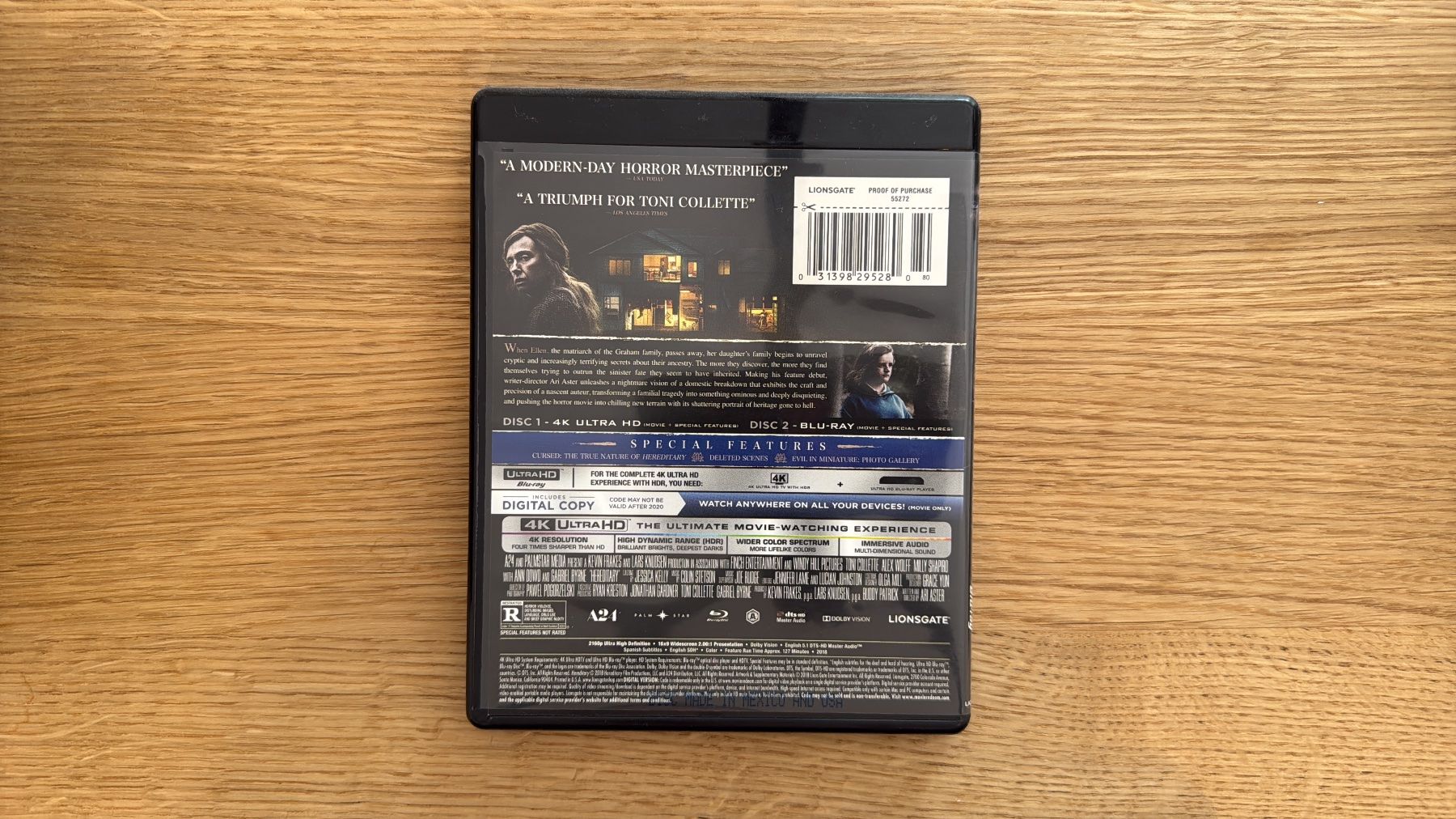 Alle DVDs: Hereditary - 4K UHD Blu-Ray – Gebraucht aus Wallisellen von Art_Vendorlay 1