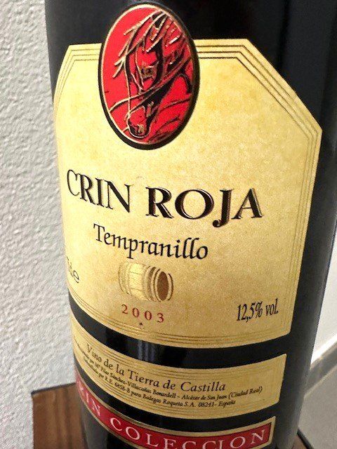 Rioja Vins: CRIN ROJA   2003 – D'occasion à Winkel par zeho 2