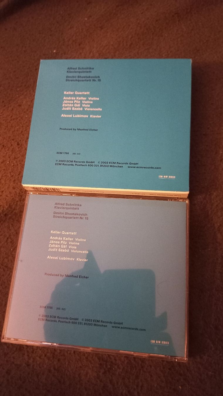 CD: Keller Quartett -Lento /Schnittke/ Schostakowitsch CD – Usato da Olten venduto da Donatello1984 1