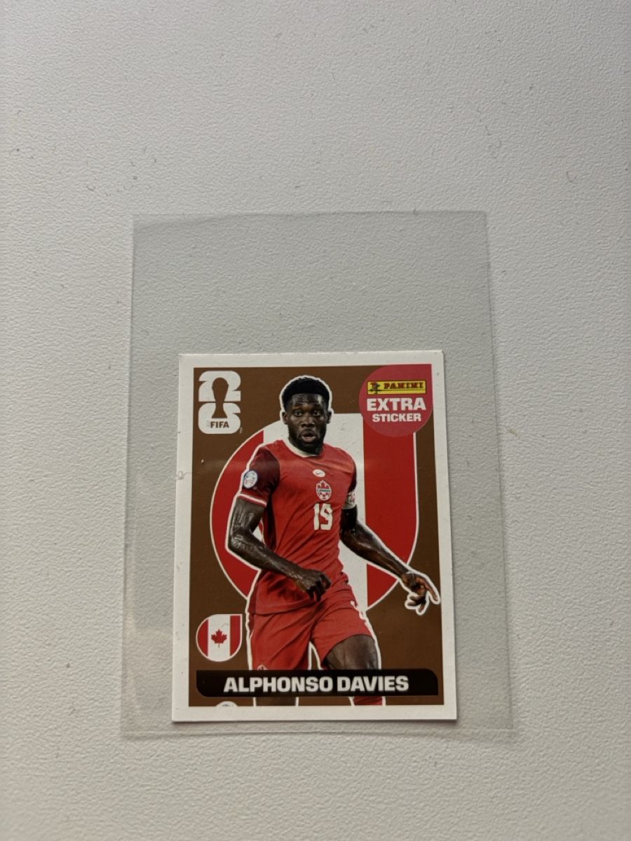 Panini Carte collezionabili: Panini Extra Sticker Alphonso Davies / bronze – Nuovo (secondo la descrizione) da Windisch venduto da Lced