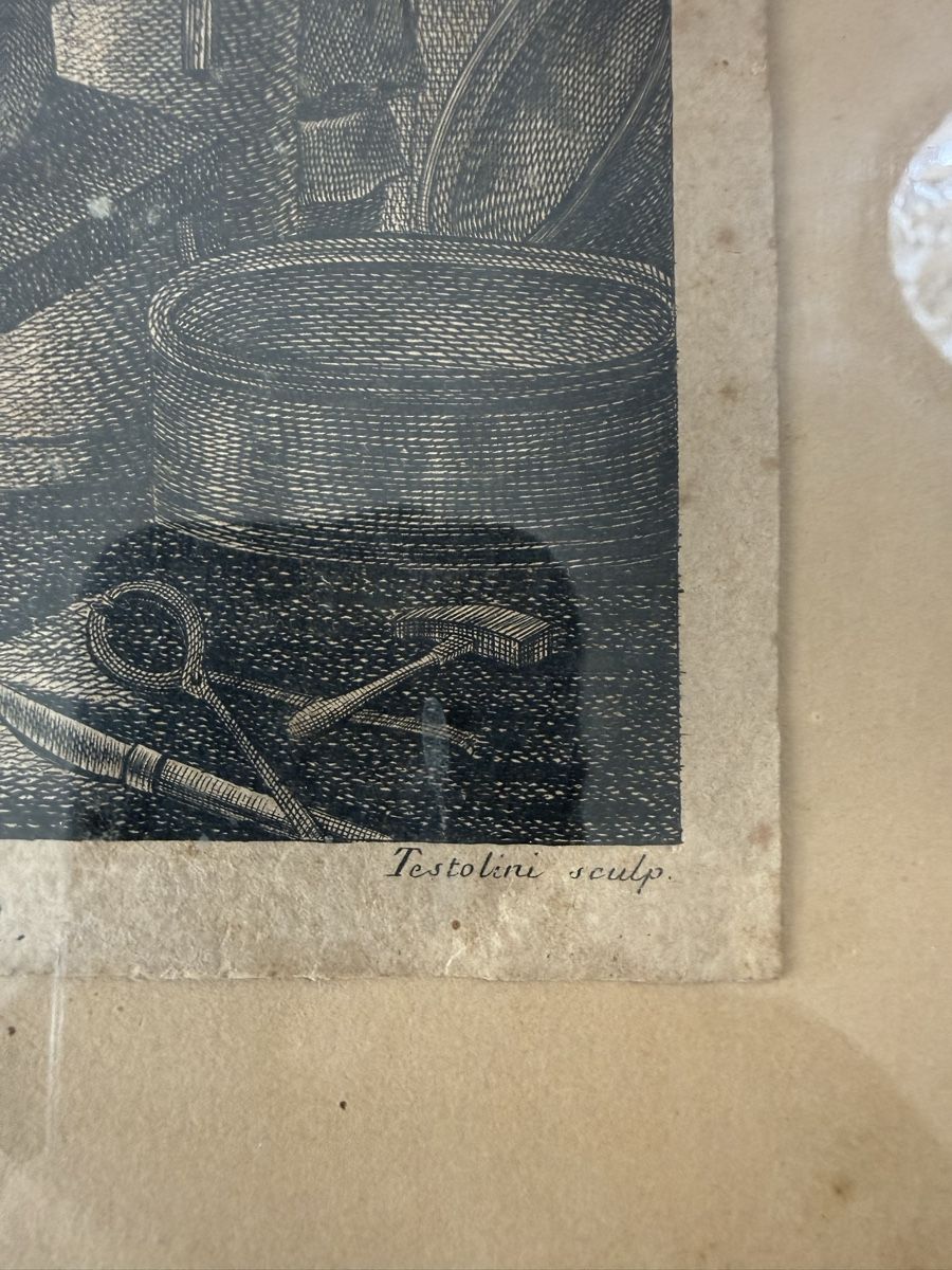 Incisioni: Barock Kupferstich Testolini Chaudronnier / Gravure – Usato da Vaux-sur-Morges venduto da GothamCity 5