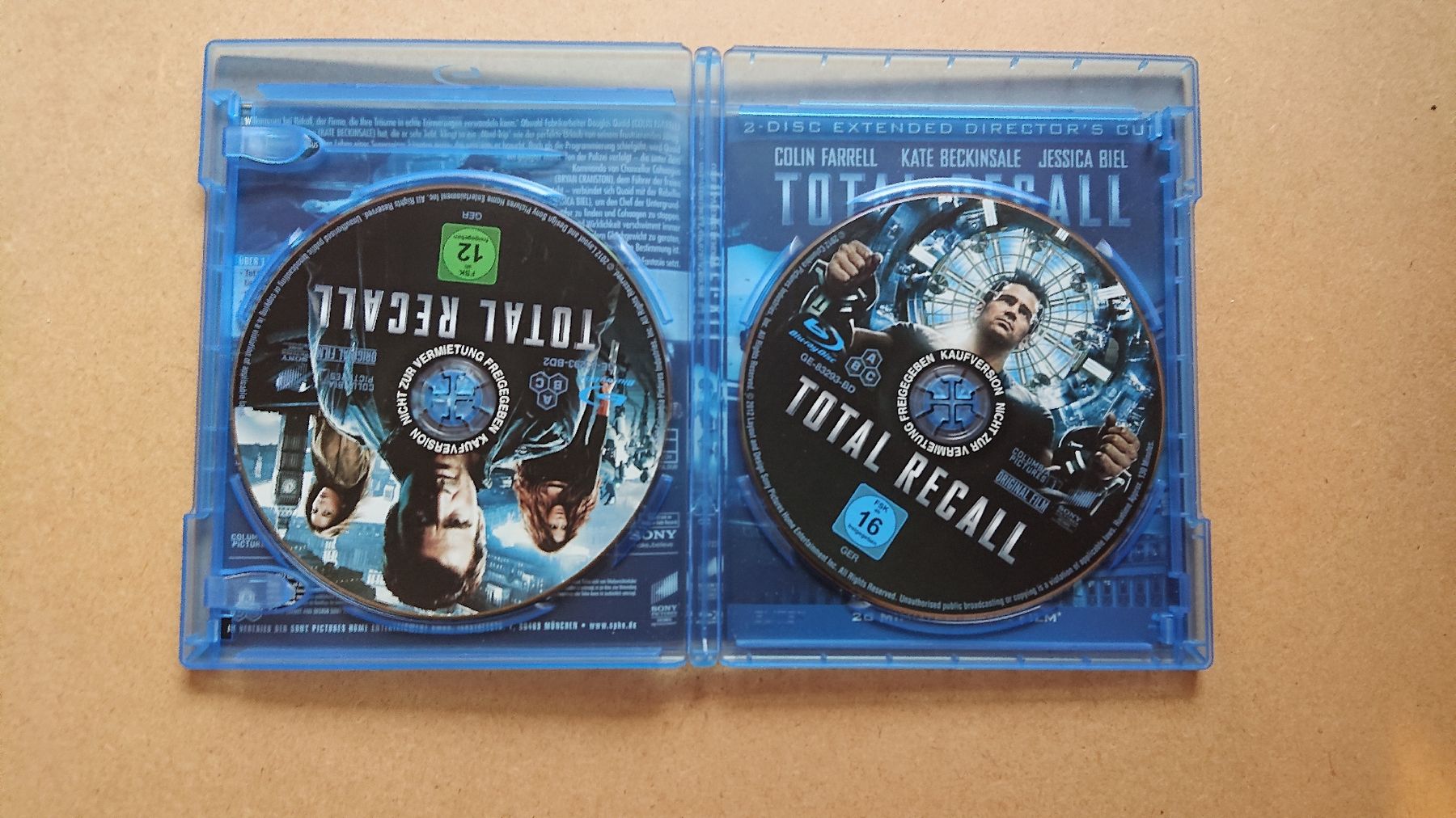 Tutti i DVDs: Total Recall Extended Director's Cut Blu-ray  – Usato da Chur venduto da FreakofRarity 2