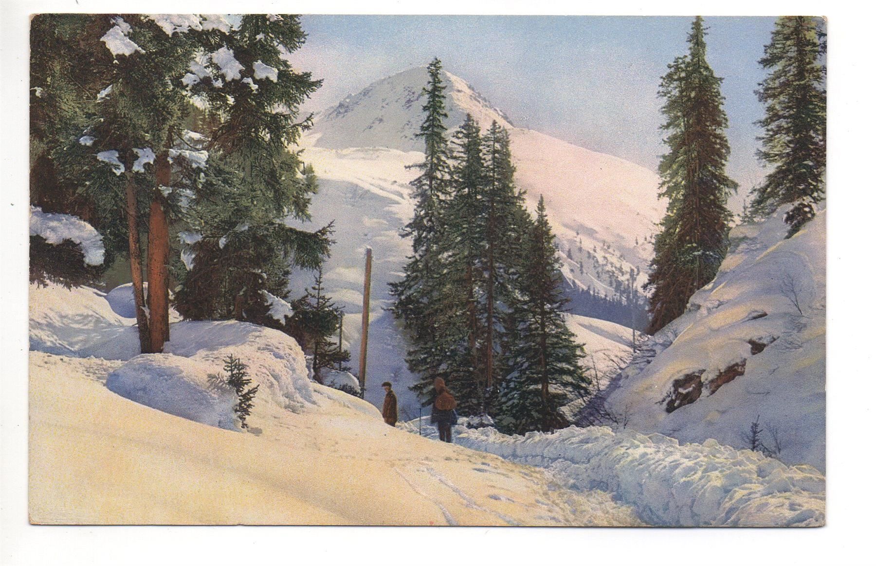 Cartoline postali: DAVOS Partie bei Davos – Nuovo (secondo la descrizione) da Jona venduto da philajona