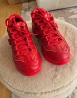 Skechers Leder/Rot Gold Gr. 37