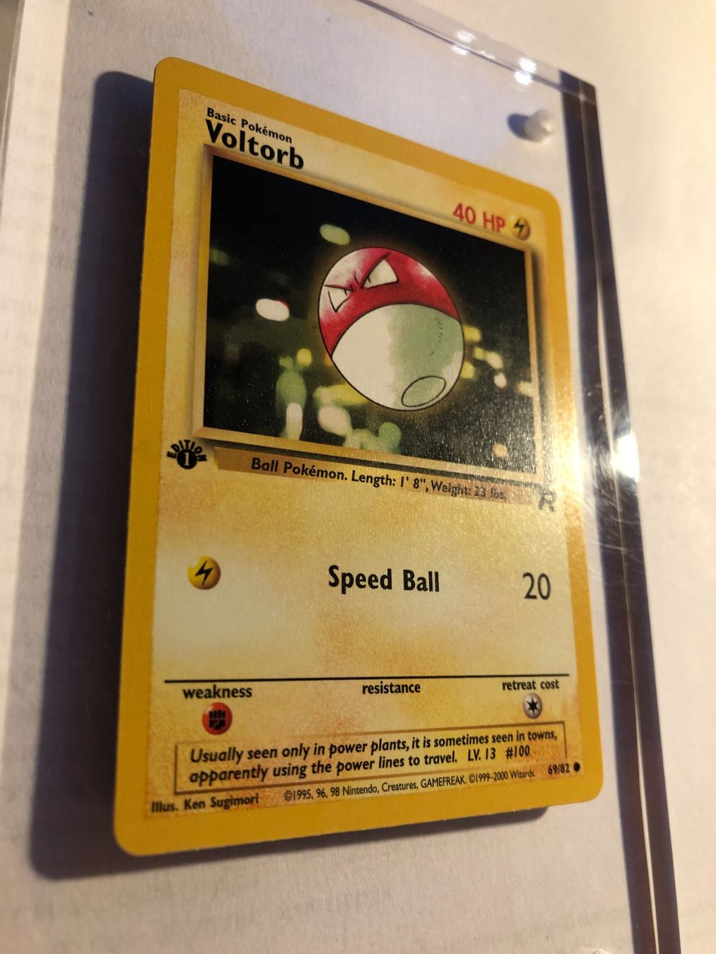 Carte collezionabili: Voltorb 1st Team Rocket - MINT - ab 1.- – Usato da Giubiasco venduto da dan_pr8b 1