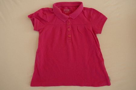 Neuwertig: pinkes Polo-Shirt, Gr. 3-4 J.