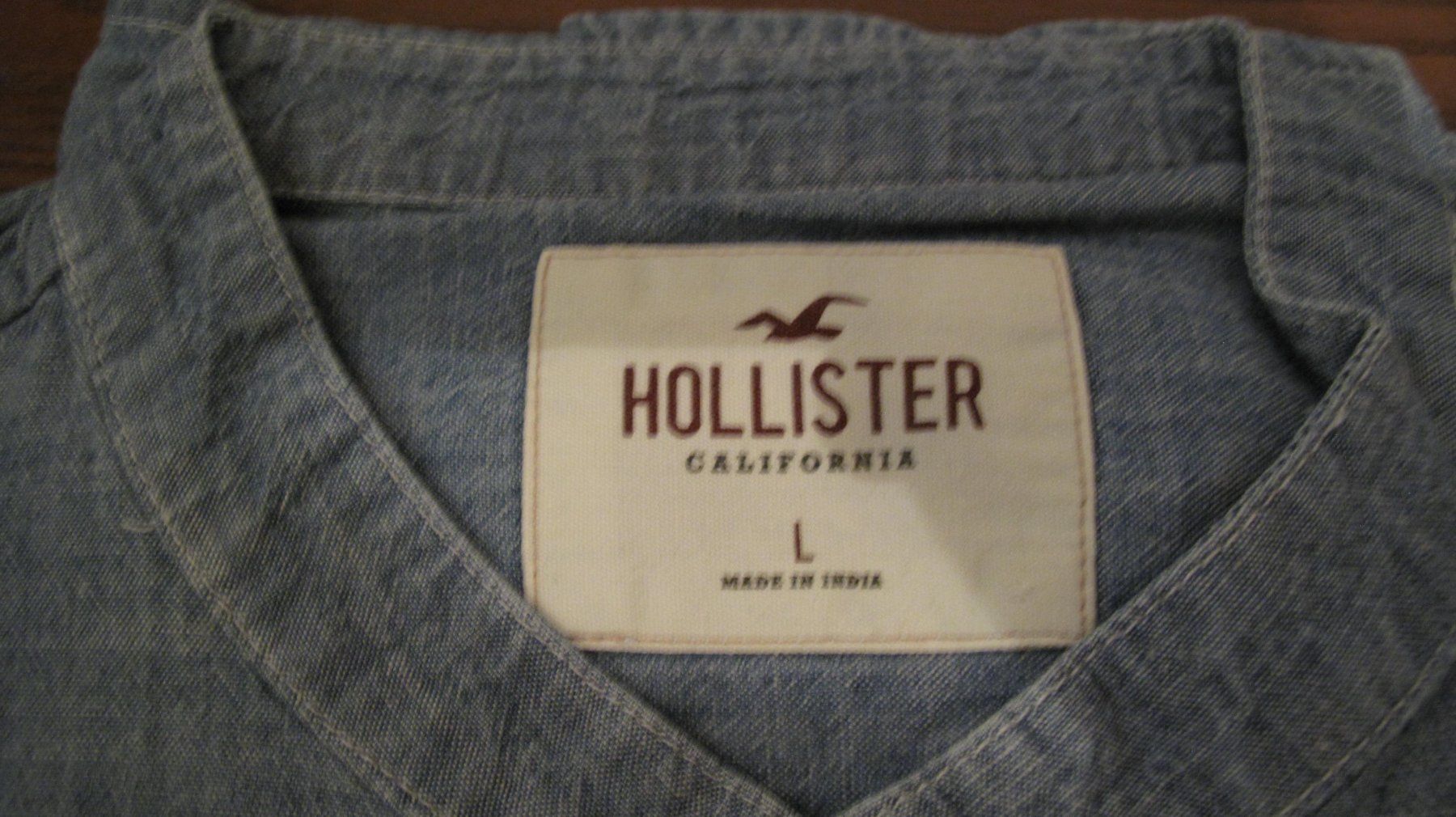 Hollister Hemden: Hollister Hemd / Grösse L – Gebraucht aus Berg TG von Volker-Kampfgarten 1