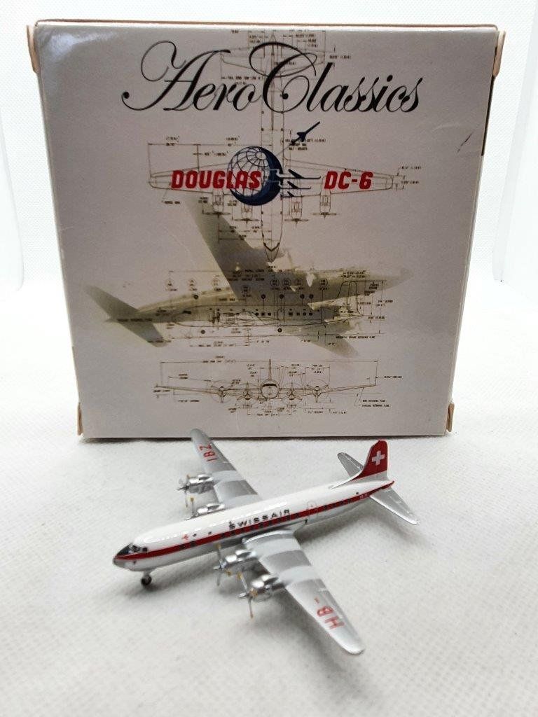 McDonnell Douglas Kit di modellismo & Modellini statici: DC-6 SWISSAIR – Nuovo e nell'imballaggio originale da Morges venduto da iljamuromez 1