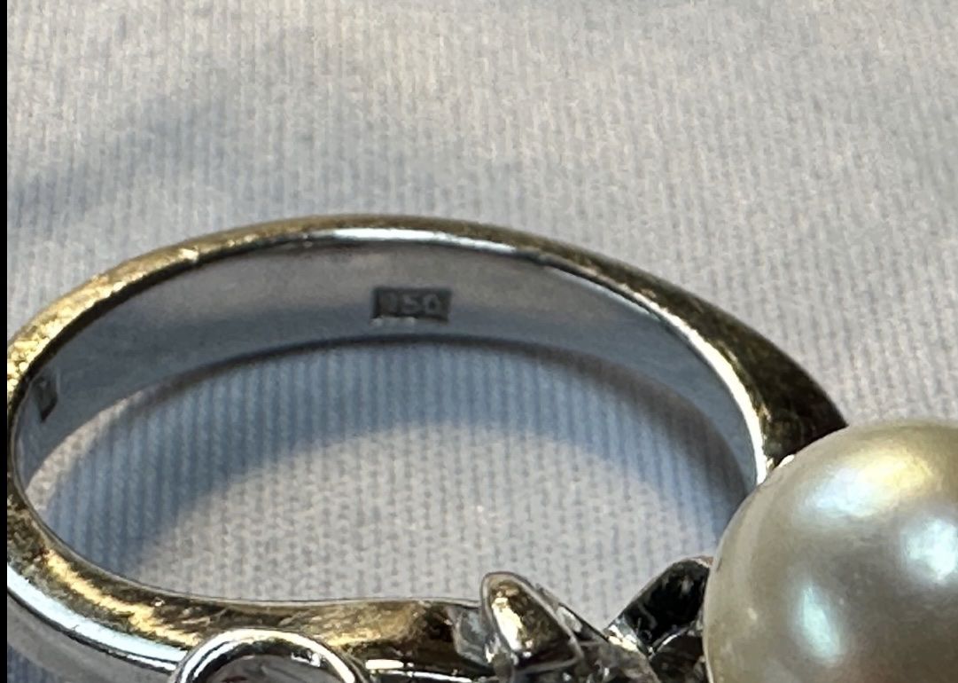 Anelli: Gold Ring mit Diamanten und Perlen – Usato da Jegenstorf venduto da wey_k9j9 1
