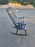 Chaise à bascule scandinave Lena Larsson années 1960