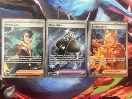 Pokémon Full Art Trainerkarten Fatale Flammen