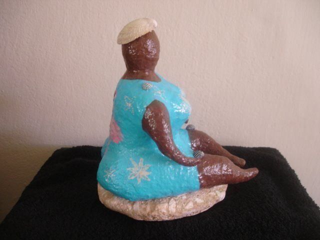 Sculture & Statue: Papiermache Skulptur Nr. 2 – Nuovo (secondo la descrizione) da Beatenberg venduto da nonnkari 2