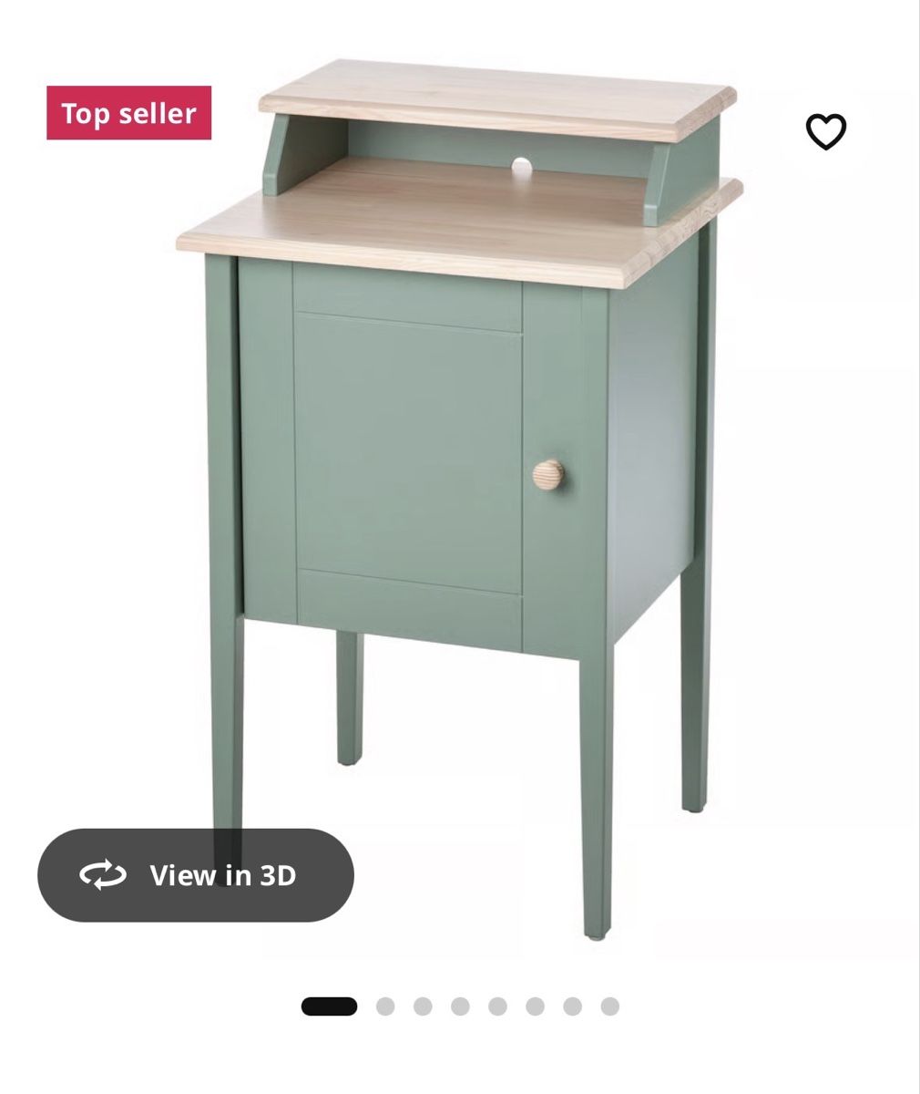 Ikea Nachttische: Nachttisch/Ablagetisch Graugrün/Kiefer – Neu (gemäss Beschreibung) aus Zürich von el_ramona