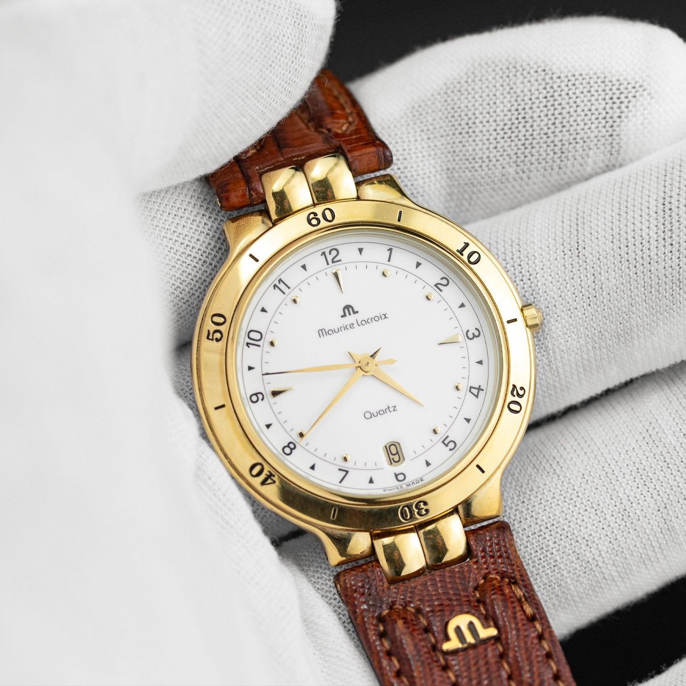 Maurice Lacroix Orologi: Maurice Lacroix Quartz Full Set - 95993 – Usato da Lugano venduto da Historianlugano
