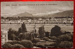 Genève. Monument Brunswick 1930