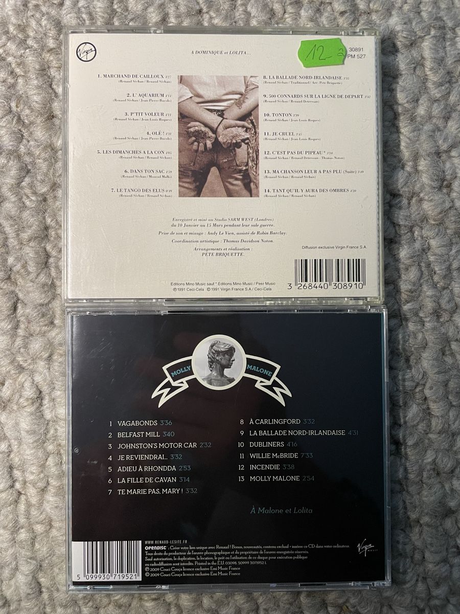 CDs: 2x Renaud – Neuf (Voir description) à Reinach AG par trigger7811 1
