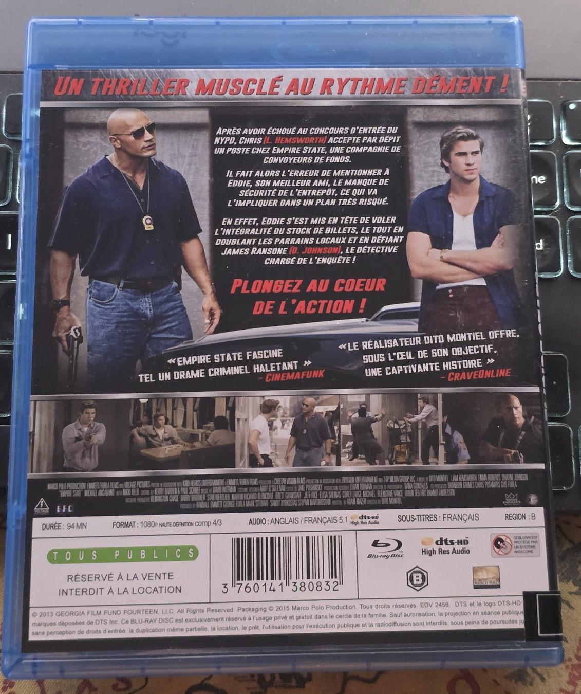 Tutti i DVDs: Empire State (2013) - Blu-ray – Usato da Semsales venduto da __Florian__ 2