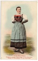 ZÜRICH Tracht Rafzerfelderin