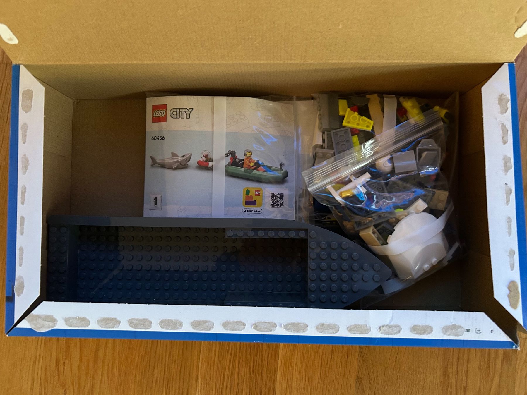 Lego Giocattoli: Lego City 60456 Polizeiboot – Usato da Oberwil b. Zug venduto da design_at_work 2