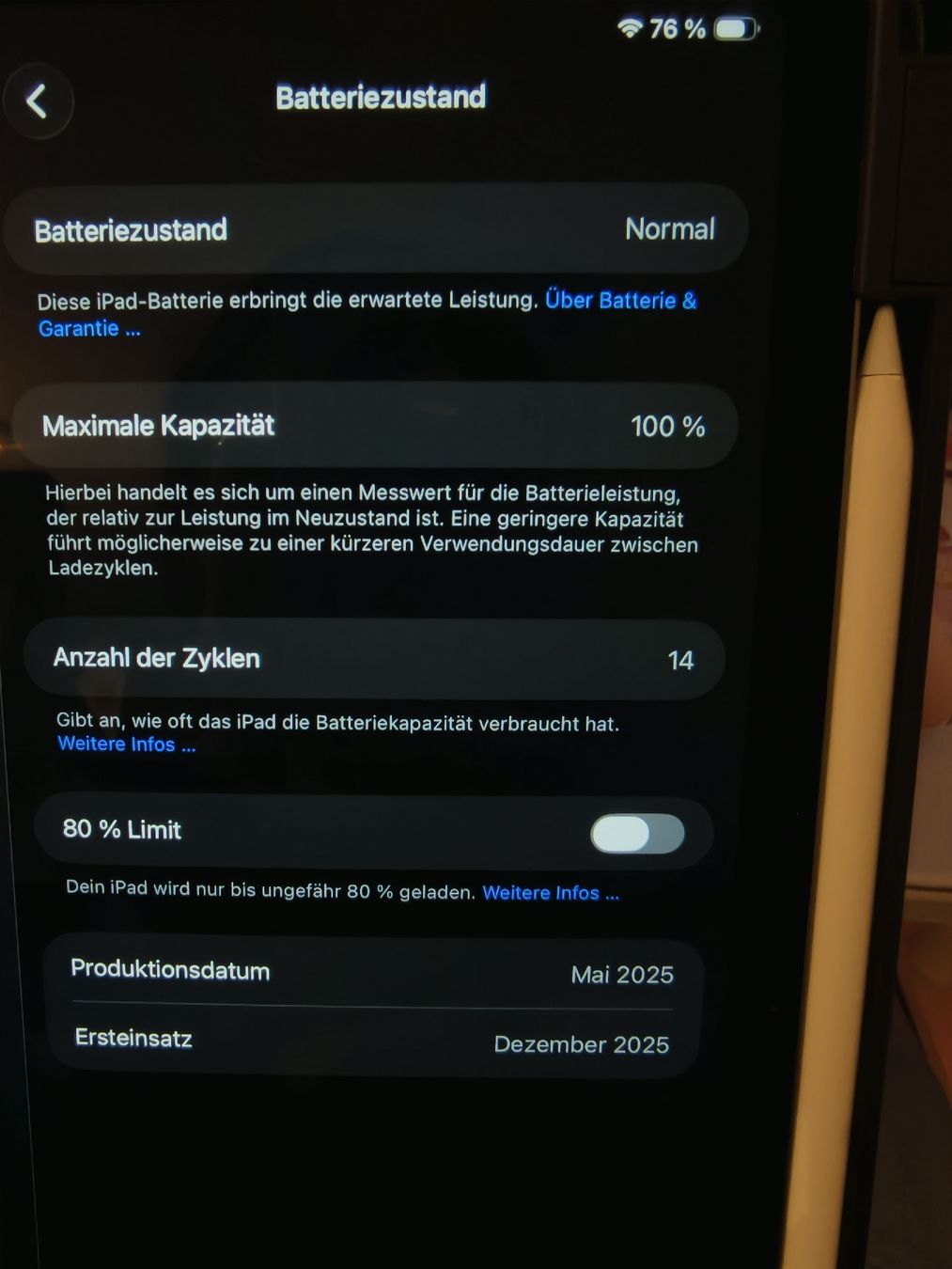 Apple Tablet PC: Apple iPad Air M3 11" 128GB Wifi+Cellular + Apple Pencil Pro – Nuovo (secondo la descrizione) da Luterbach venduto da Fighterlord 4