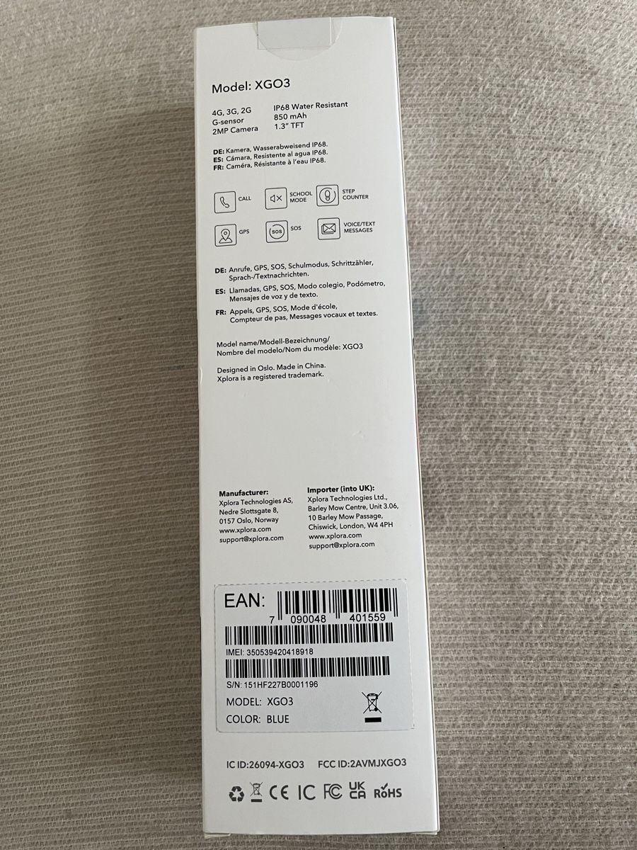 Smartwatch: Xplora XGO3 GPS Smartwatch Kinder blau – Gebraucht aus Nürensdorf von Samuik 3