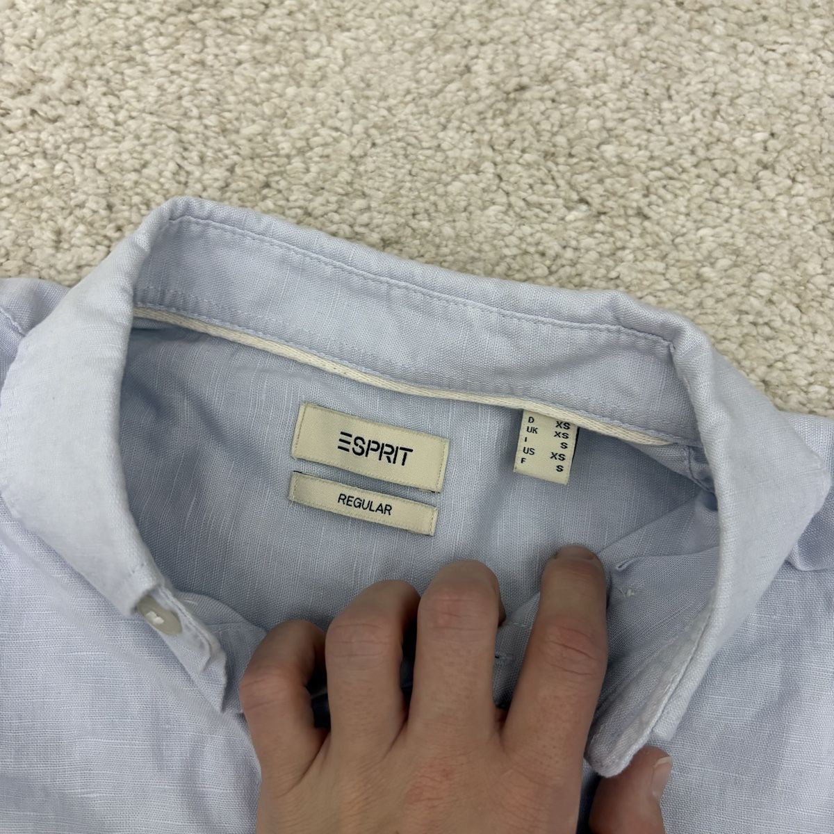 Esprit Camicie: Esprit Hemd hellblau Gr. XS Regular Sommer 202458 – Usato da Ebikon venduto da luu_2x95