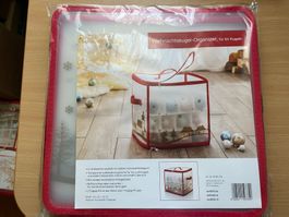 Reduziert! Weihnachtskugel-Organizer 64 Kugeln, neu & OVP!