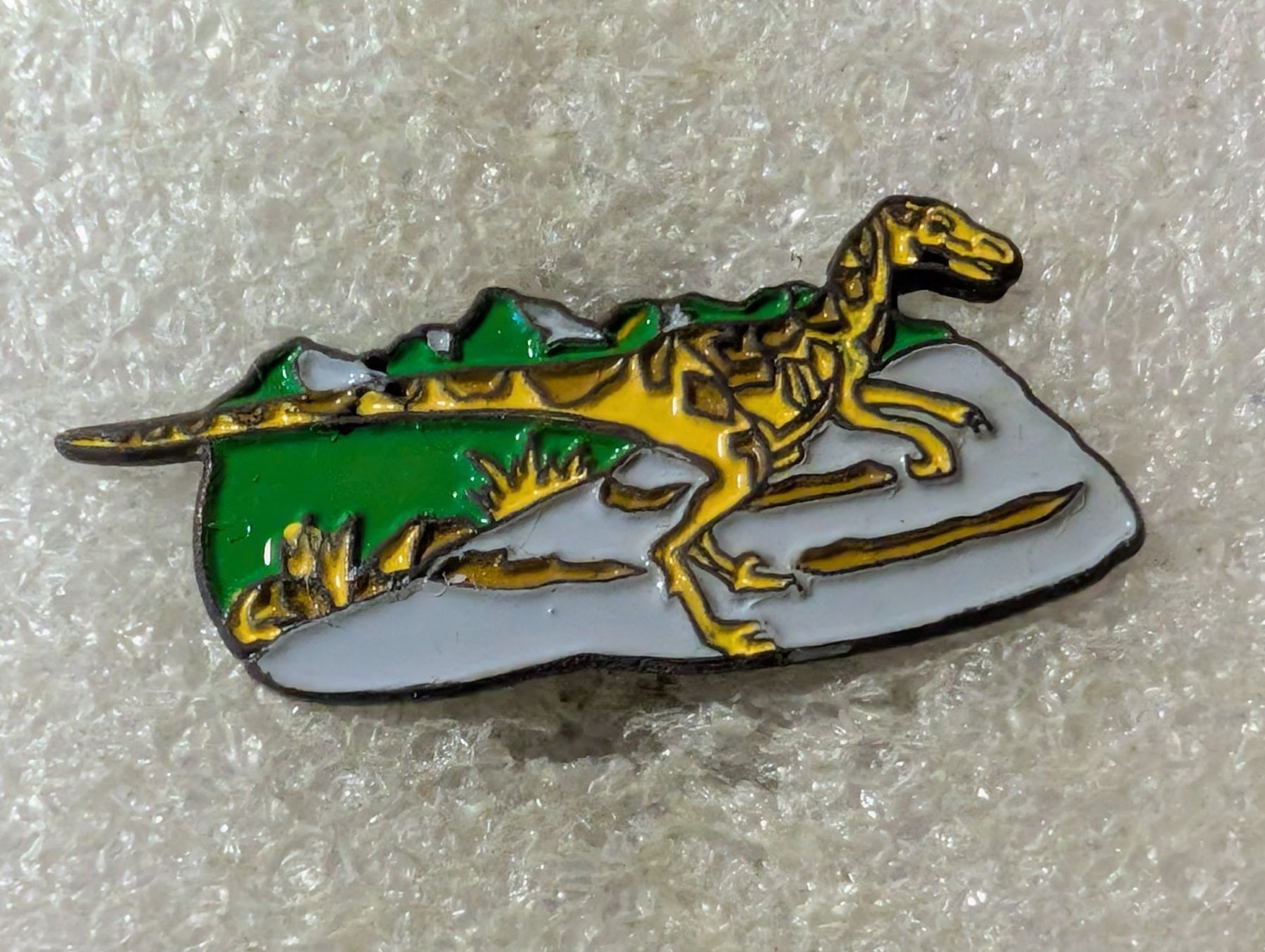 Placchette & Badge: Ansteckpin 123: Dinosaurier – Usato da Oppligen venduto da Pin-Fall-Shop