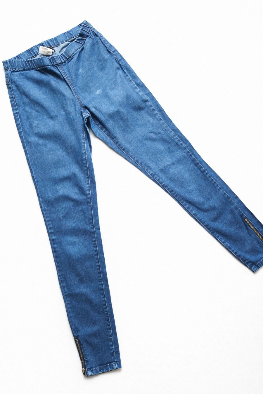Leggings: Stretch Jeggings mit Reissverschluss – Neu (gemäss Beschreibung) aus Fully von VaneaSelection 3