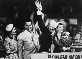 Pressefoto - Inauguration Präs. Eisenhower & Vize Nixon USA