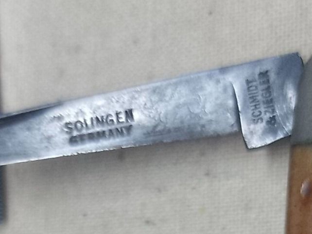 Coltelli tascabile: Messer - Antik - "Schmidt  &  Ziegler - Solingen" – Usato da Sorengo venduto da 74in 3
