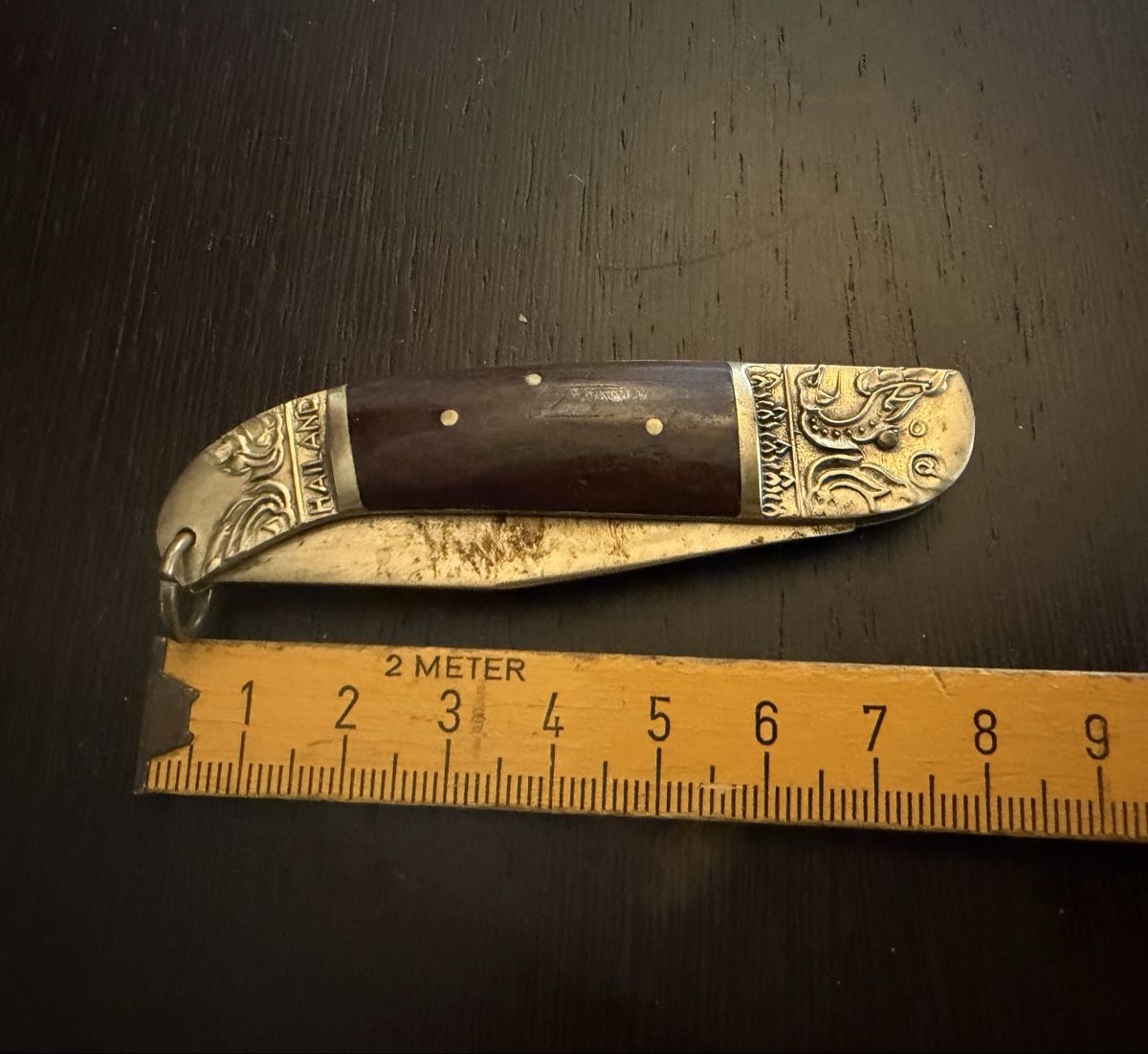 Taschenmesser: Coltello pieghevole decorato, usato – Gebraucht aus S. Pietro von fil_yhb9 2