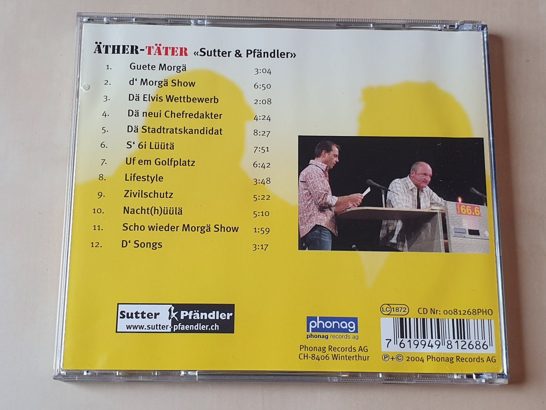 CDs: Sutter & Pfändler Äther Täter signiert – Gebraucht aus Stansstad von collectorsshop 1