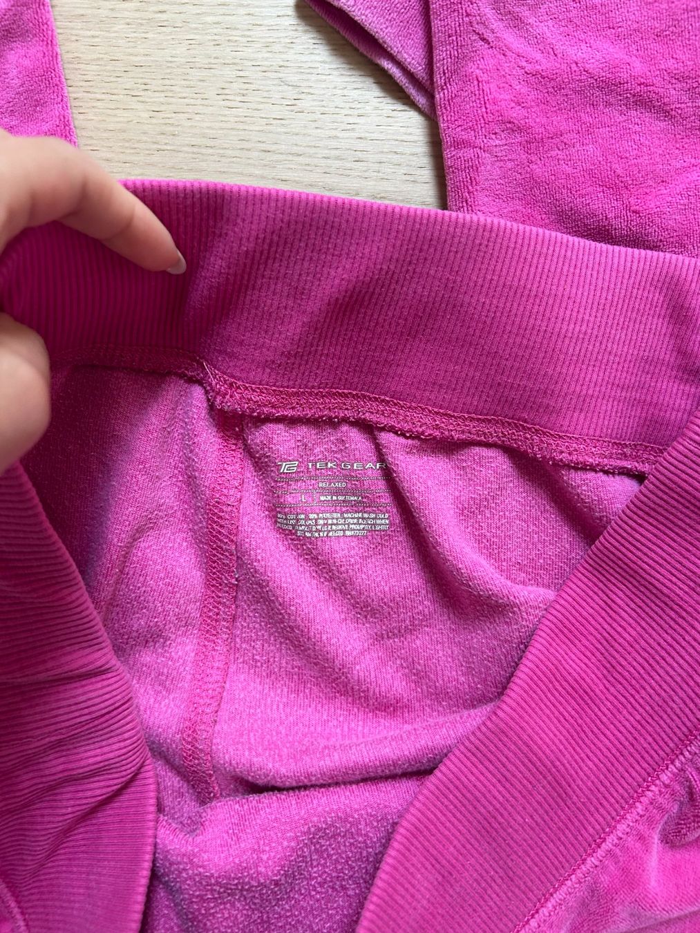 Pantaloni: Pinke Velours Hose, Gr. L – Usato da Richterswil venduto da sop_zwd9 2