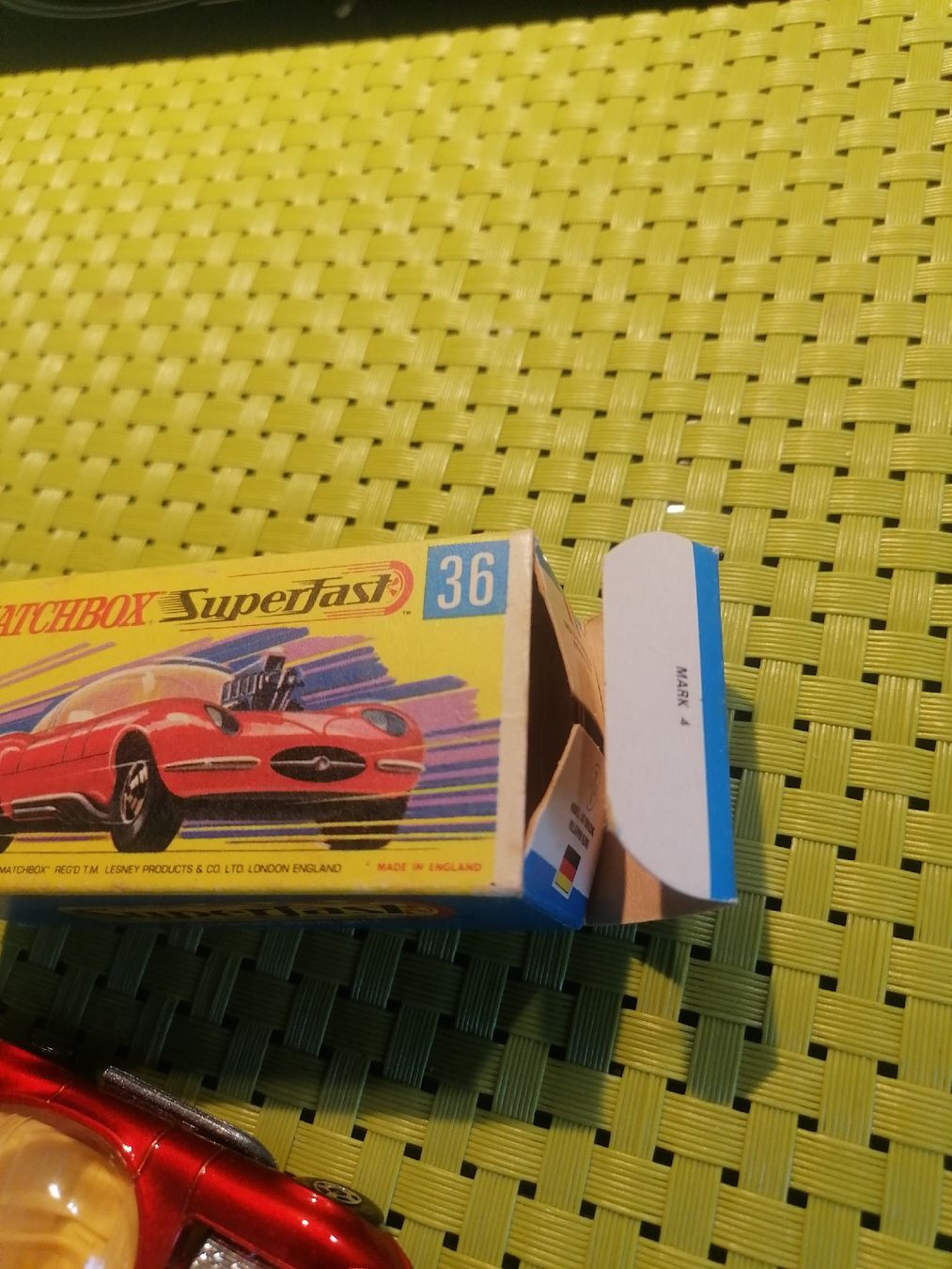 Matchbox Modellini d'auto: Matchbox Auto hot rod Draguar. – Usato da Biberist venduto da troedlerheinz 2