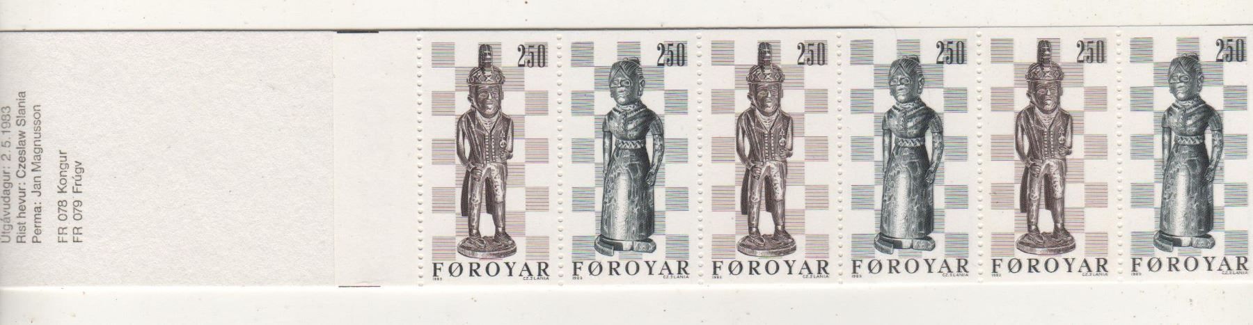Tutti i francobolli: Färöer 1983 Markenheft Nr. 1 ** – Nuovo (secondo la descrizione) da Remetschwil venduto da Hofiii 1