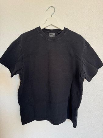 PULL&BEAR Oversize T-Shirt schwarz mit Struktur