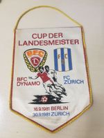 FCZ vs. BFC Dynamo Berlin Wimpel 1981