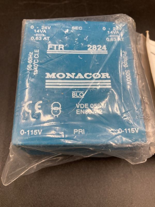 Componenti elettronici: MONACOR | Netztrafo | FTR 2824 – Nuovo (secondo la descrizione) da Wittenbach venduto da Restwert_St-Gallen 4