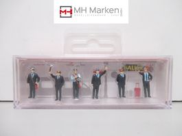 Faller 190785 6-teiliges Figurenset "Bahnpersonal Ep. IV" H0