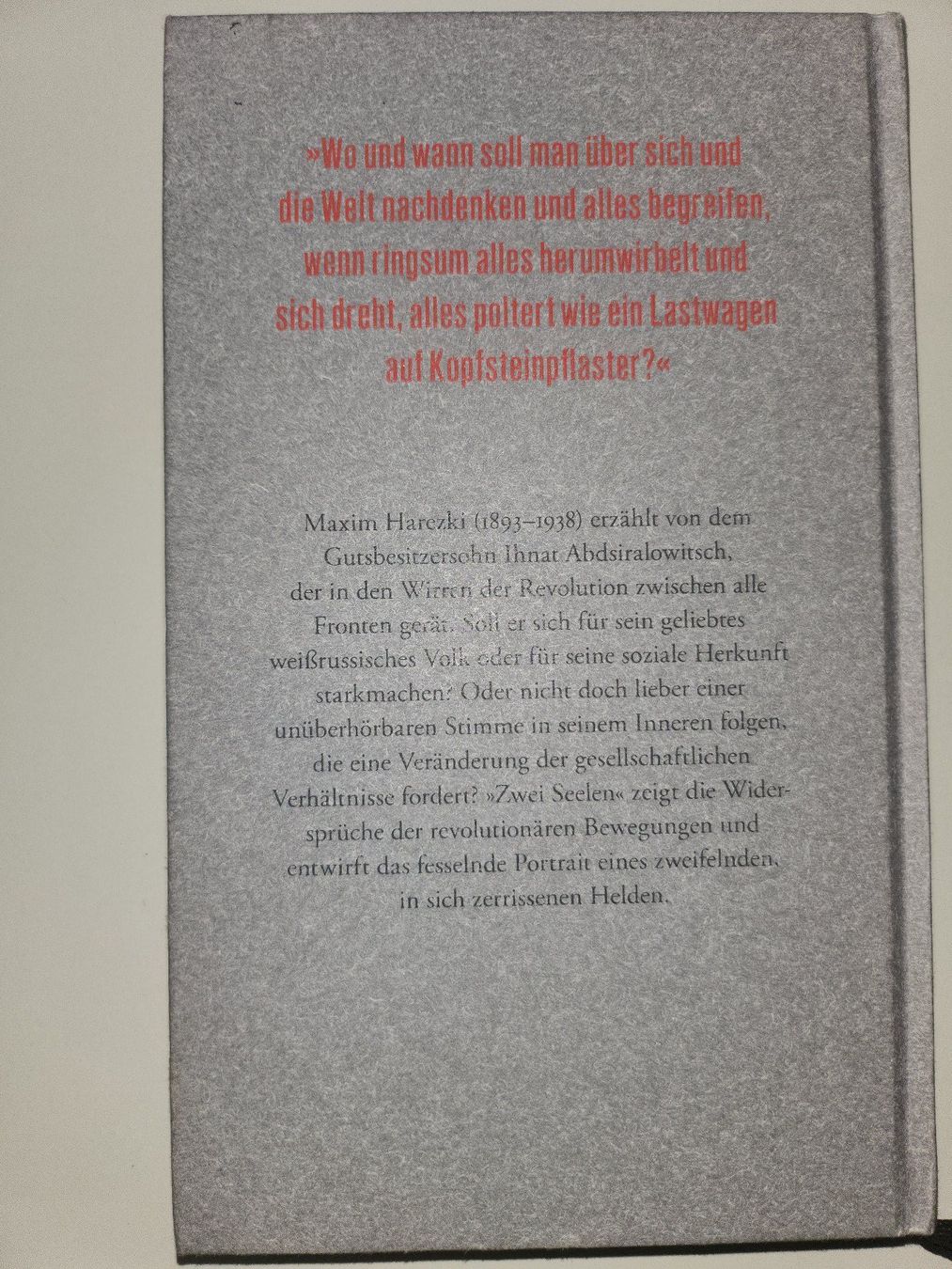 Libri: Maxim Harezki "Zwei Seelen" – Usato da Dietikon venduto da Buchantiqdietikon 1