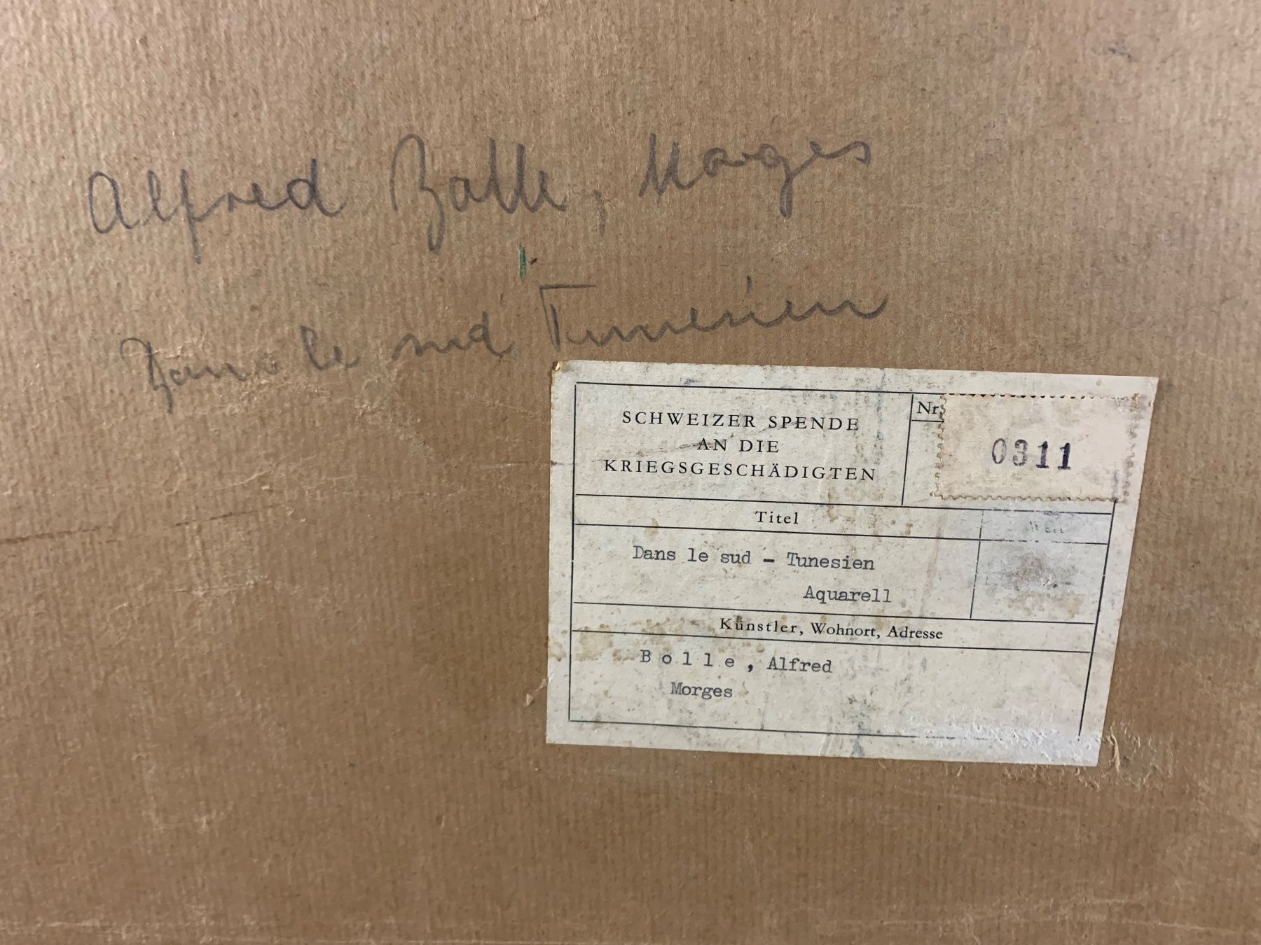 Dipinti: BOLLE GEORGES ALFRED 1887-1959 – Usato da Wolfhalden venduto da SecondAntique 8