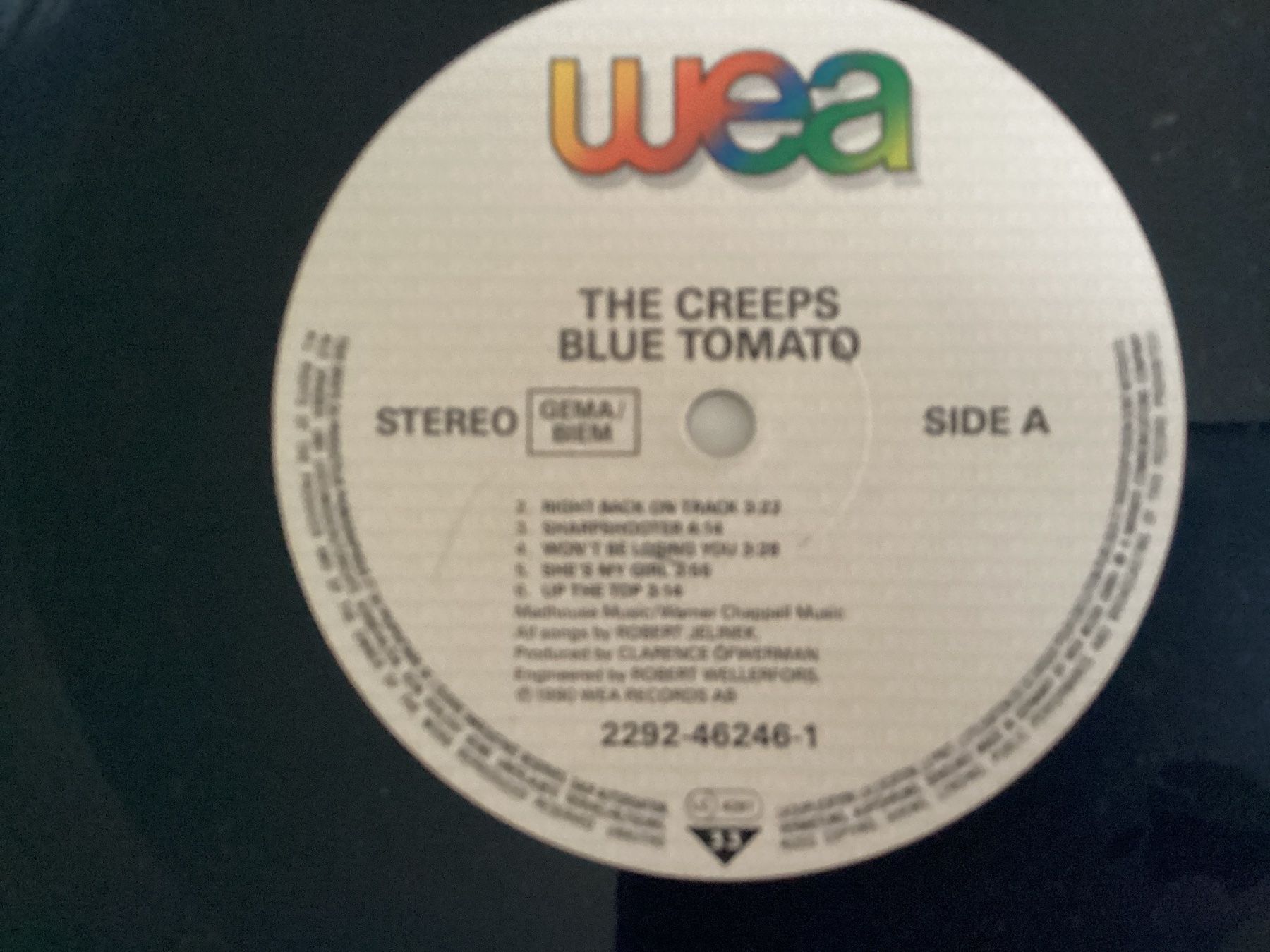 Dischi in vinile: The Creeps LP - Blue Tomato – Usato da Gutenswil venduto da Hamzian 1