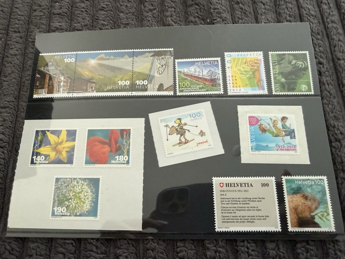Alle Briefmarken: Schweizer Briefmarken Sammeln Marken – Neu (gemäss Beschreibung) aus Pfeffikon LU von pepino17 1