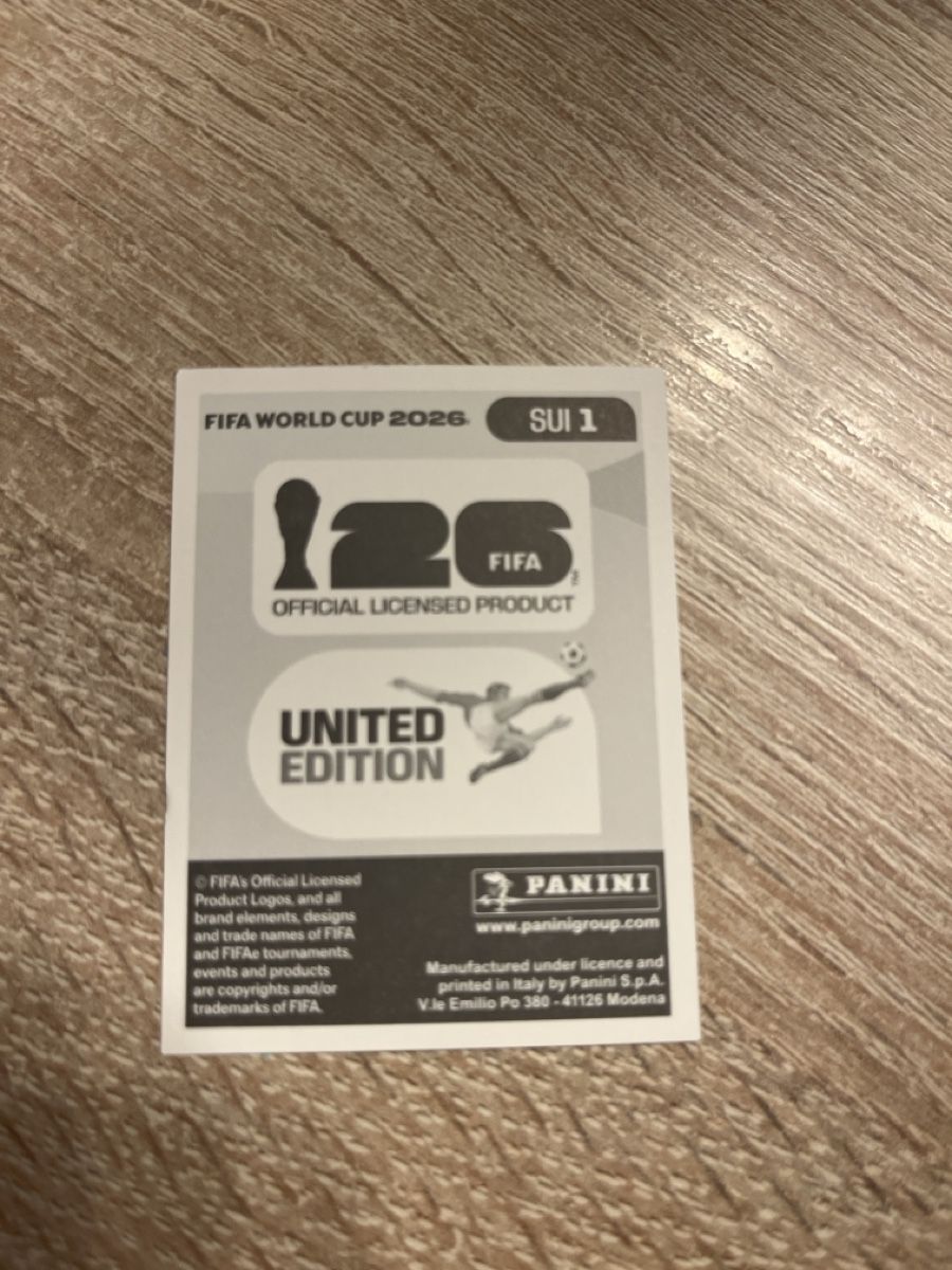 Panini Sammelbilder & Trading cards: Panini SUI 1 – Neu und originalverpackt aus Alle von mar_yl9x 1