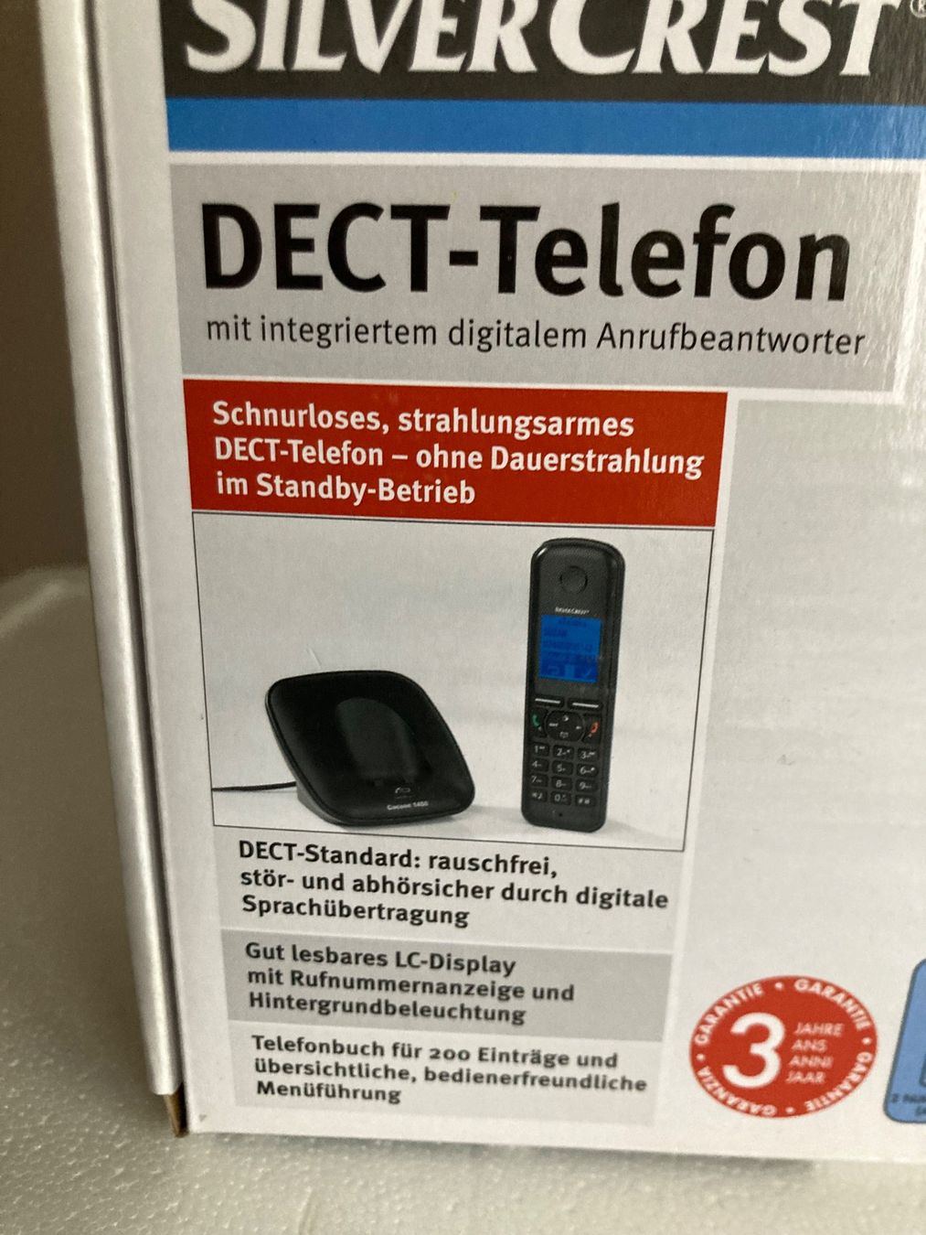 Téléphones: Silvercrest DECT-Telefon Cocoon 1450 neu – Neuf avec emballage d'origine à Küssnacht am Rigi par alf_7tb5 1