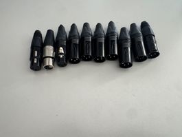 Div. Neutrik XLR Stecker / Buchsen Neu und gebraucht