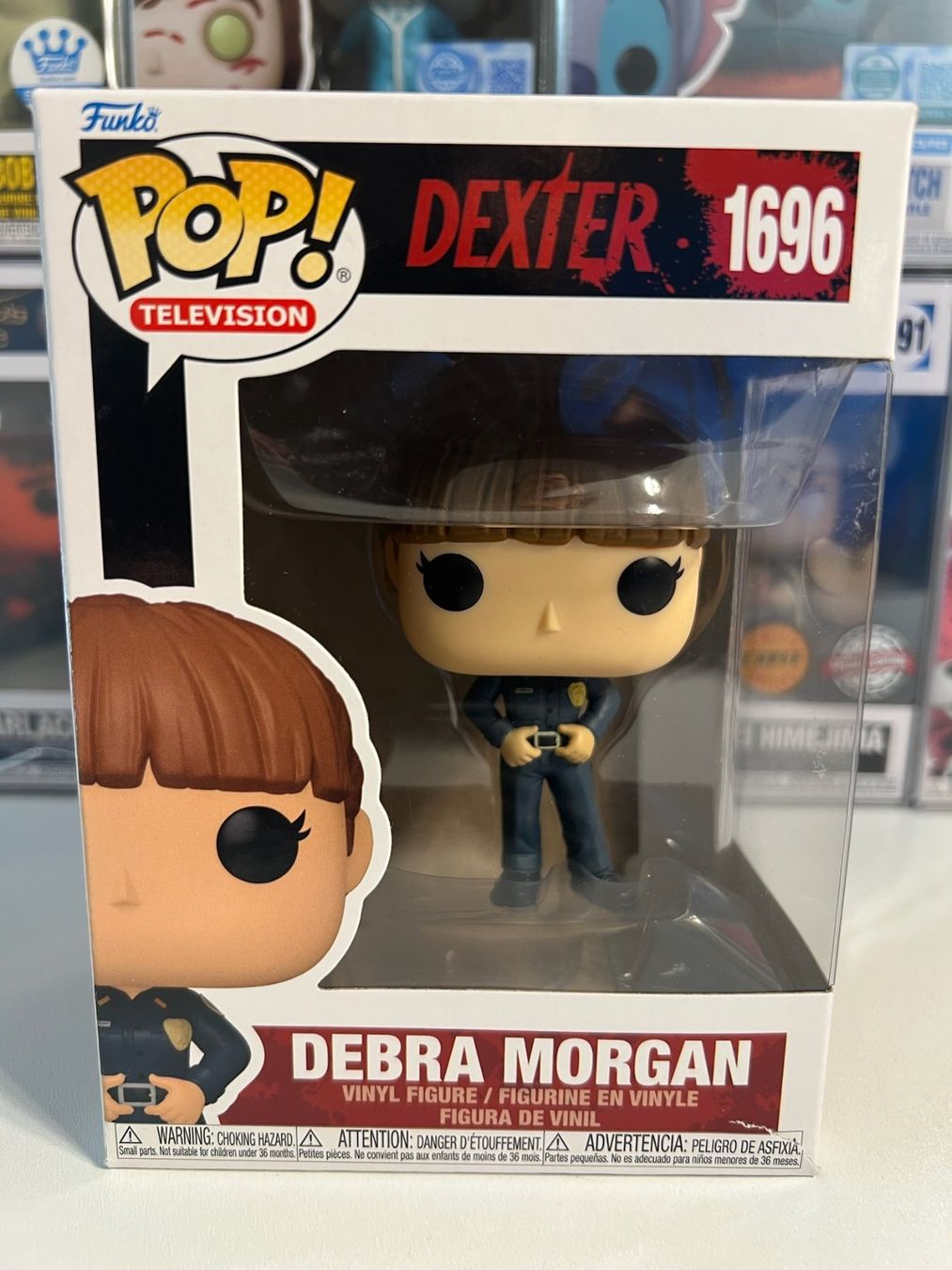 Funko Statuette: Funko POP! Televison Dexter - Debra Morgan – Nuovo e nell'imballaggio originale da Le Mouret venduto da perfectbijou
