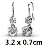 Orecchini pendenti & Orecchini a lobo: Ohrring  mit Swarovski Elements – Nuovo e nell'imballaggio originale da Bottenwil venduto da anh_5brz 1