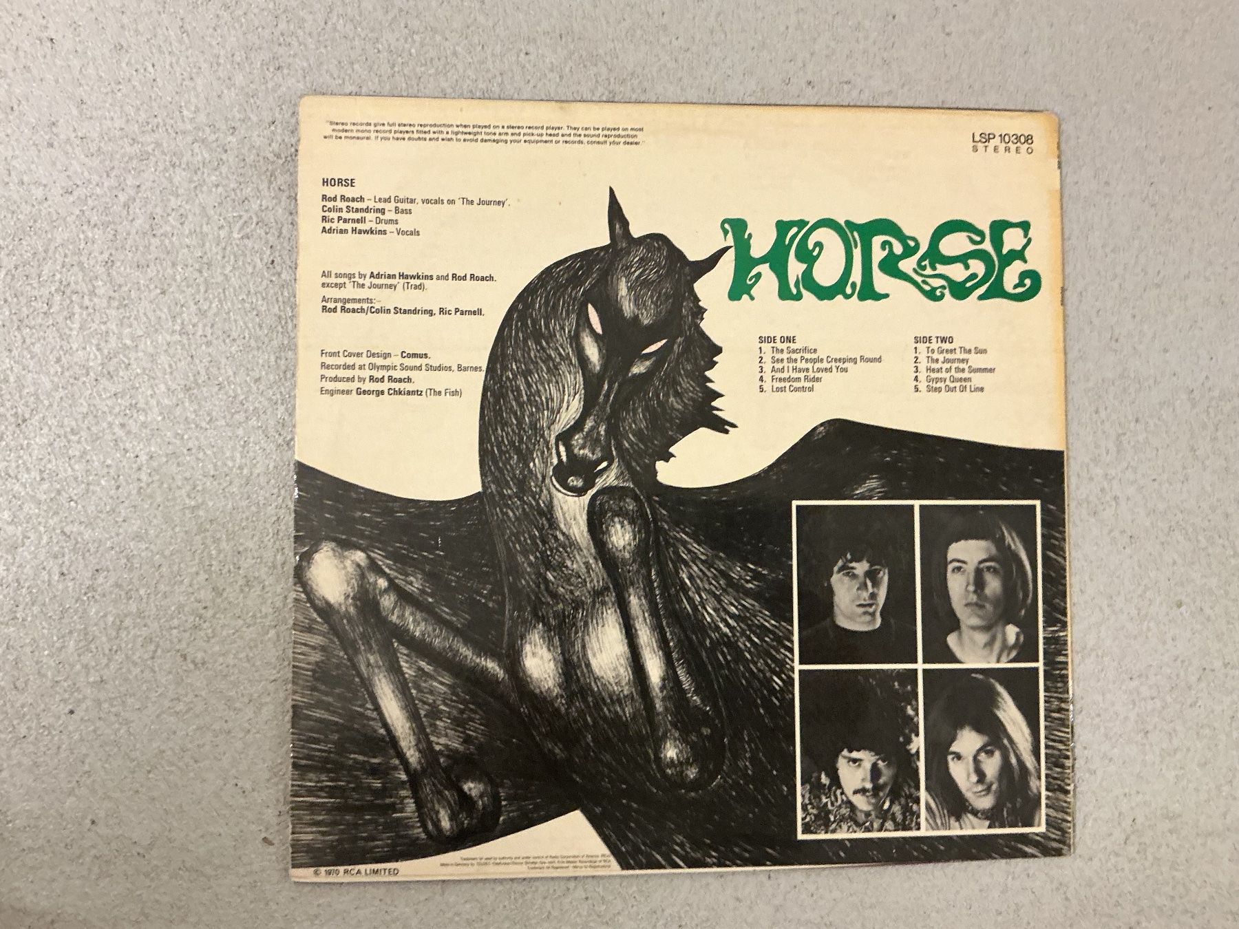 Schallplatten: Horse LP - (VG+) – Gebraucht aus Winterthur von Tumko-Vinyl 1